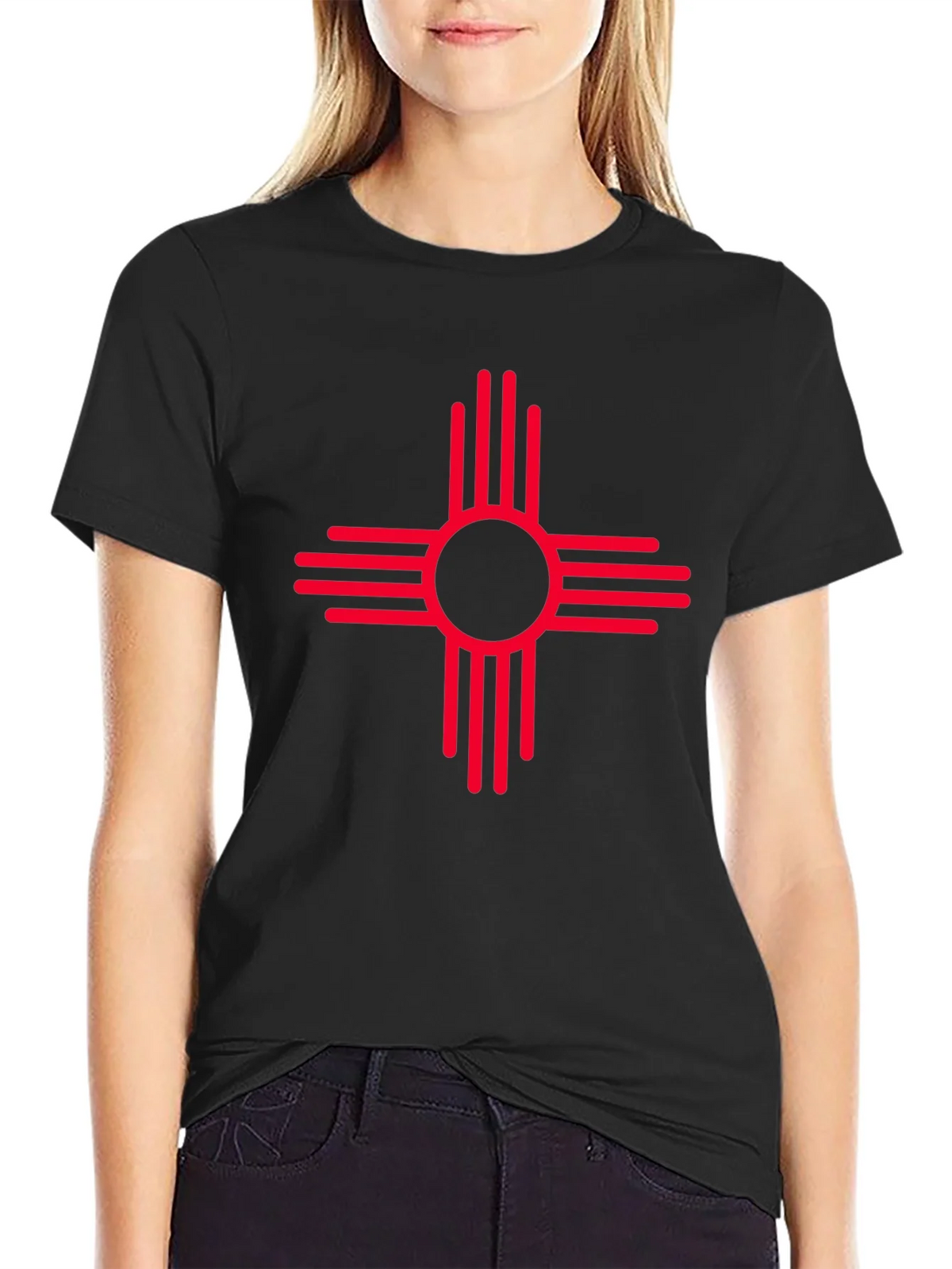 Zia Symbol Graphic T-Shirt product image 2