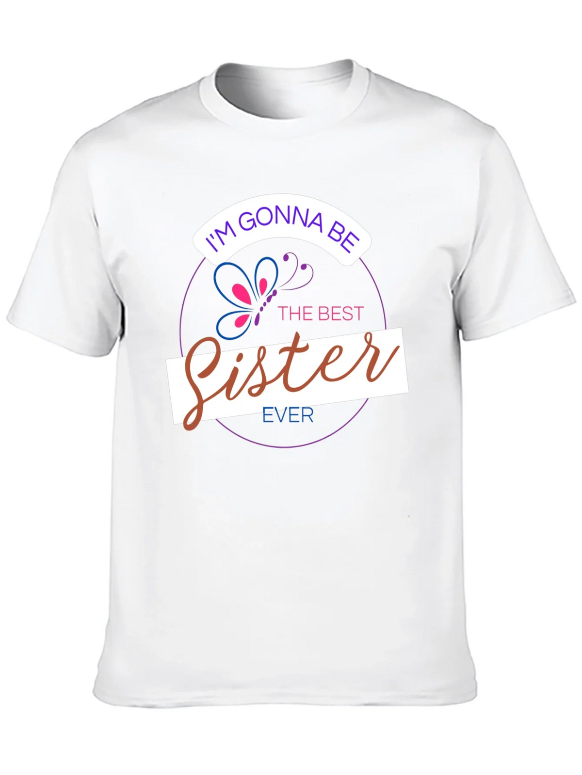 Im Gonna Be The Best Sister Ever T-Shirt product image 9