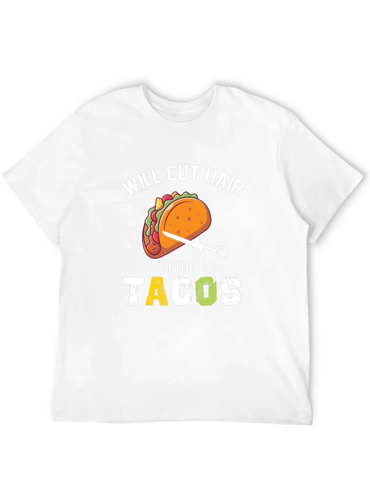 Will Cut Hair For Tacos T-Shirt product image 11