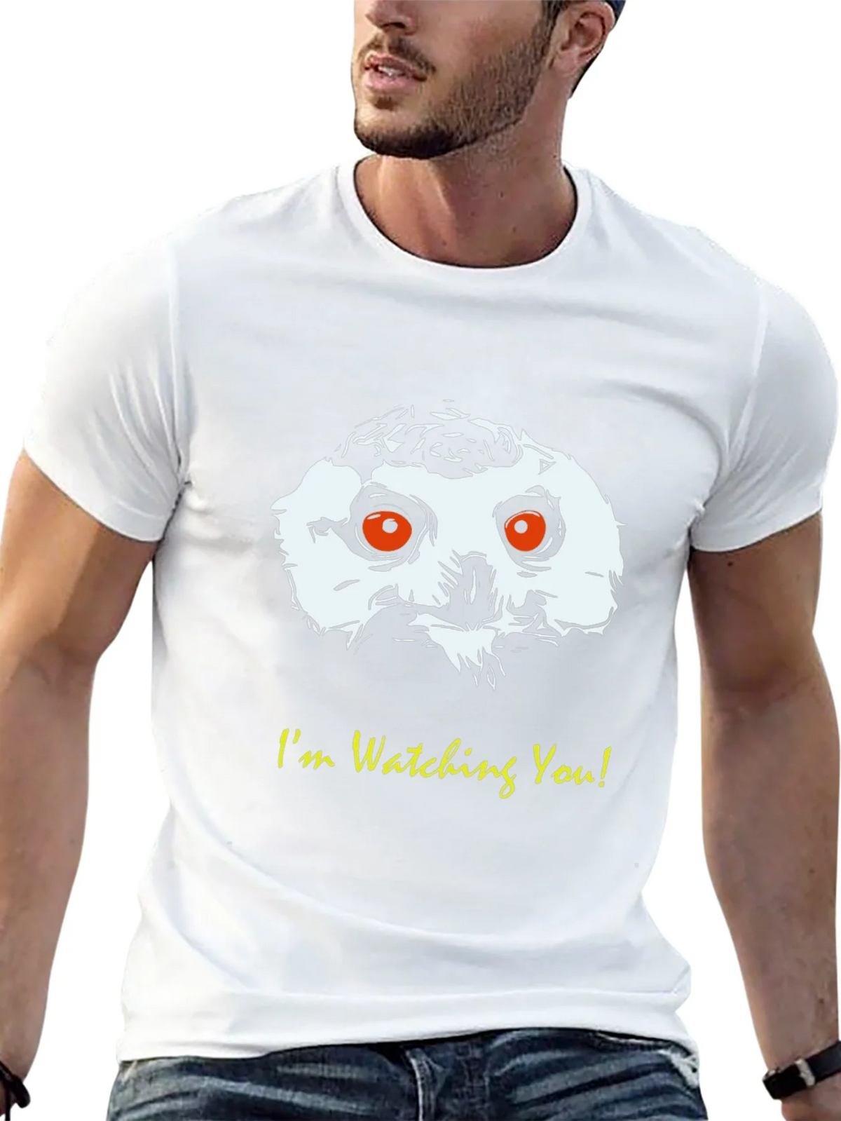 Im Watching You Owl Graphic T-Shirt product image 12
