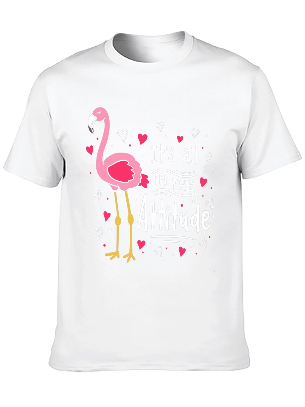 Flamingo Attitude Graphic T-Shirt product image 9