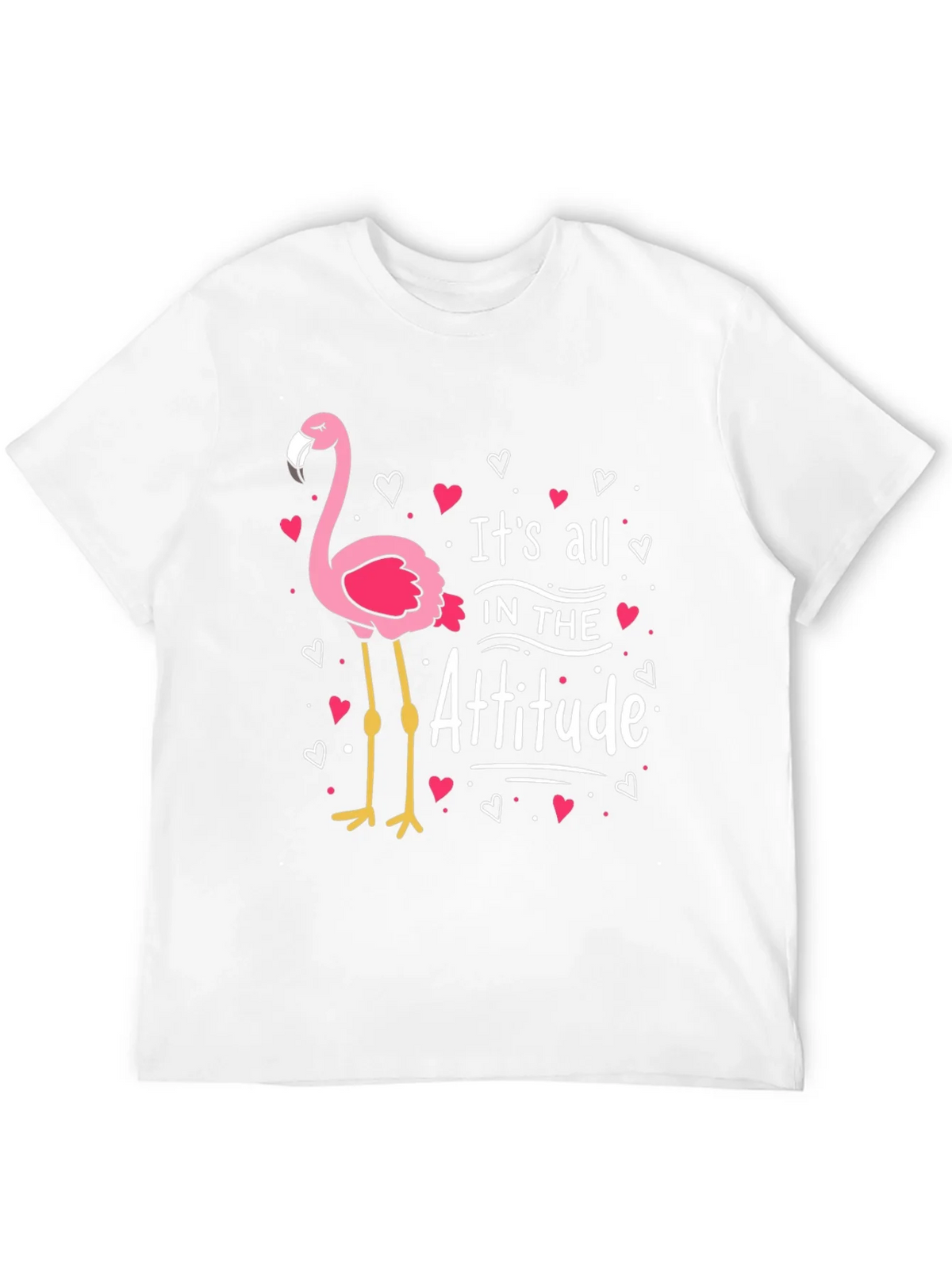 Flamingo Attitude Graphic T-Shirt product image 11