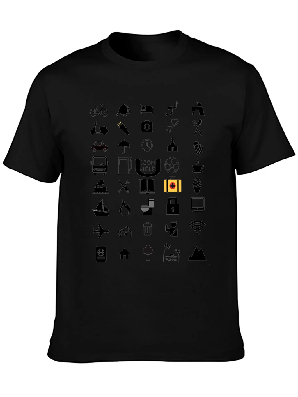 Icon Help T-Shirt - Soft Cotton Tee product image 3