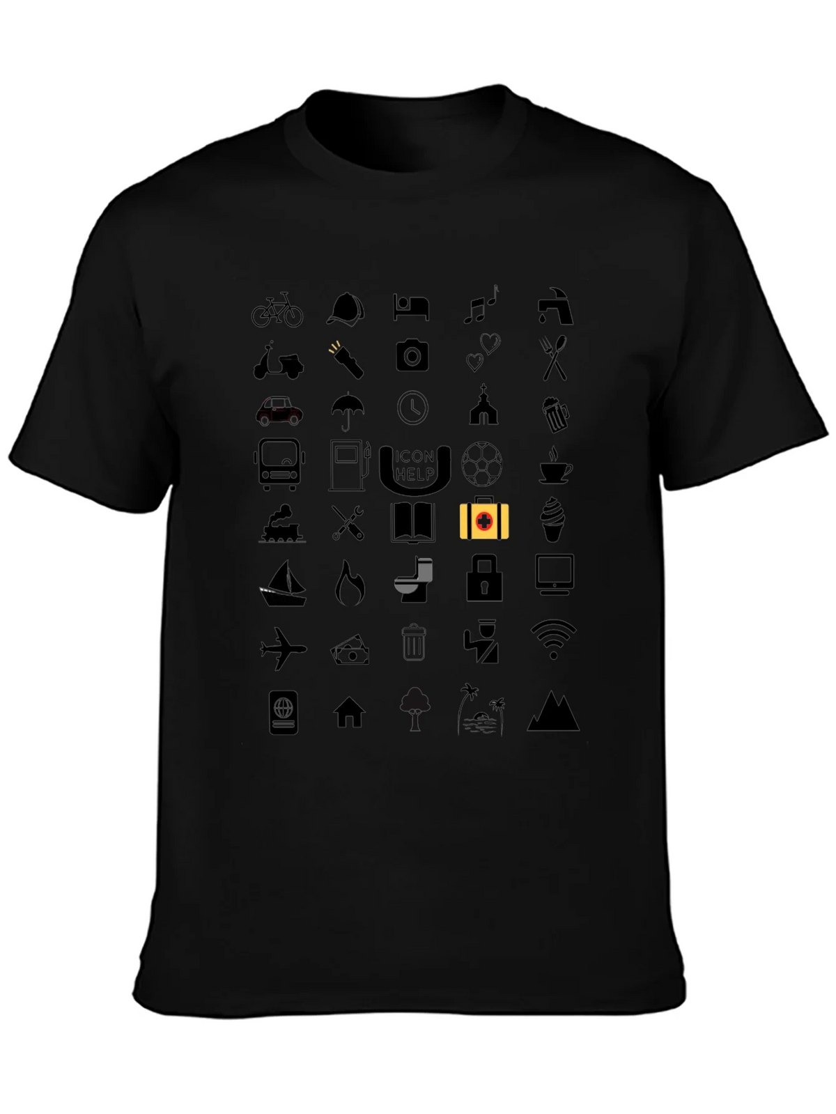 Icon Help T-Shirt - Soft Cotton Tee product image 3