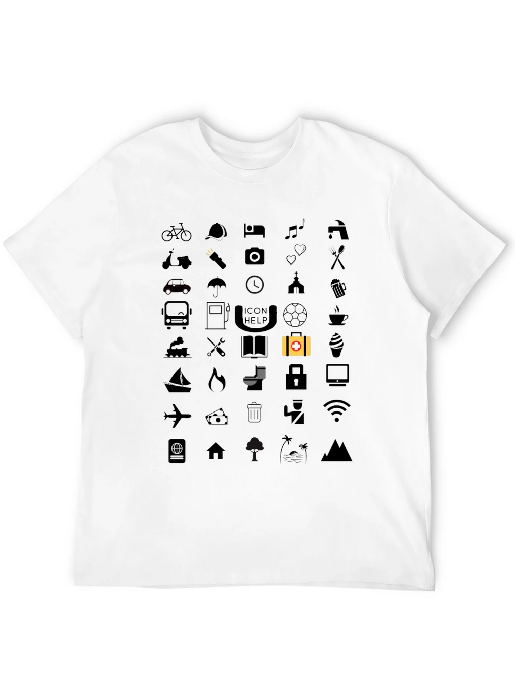 Icon Help T-Shirt - Soft Cotton Tee product image 11