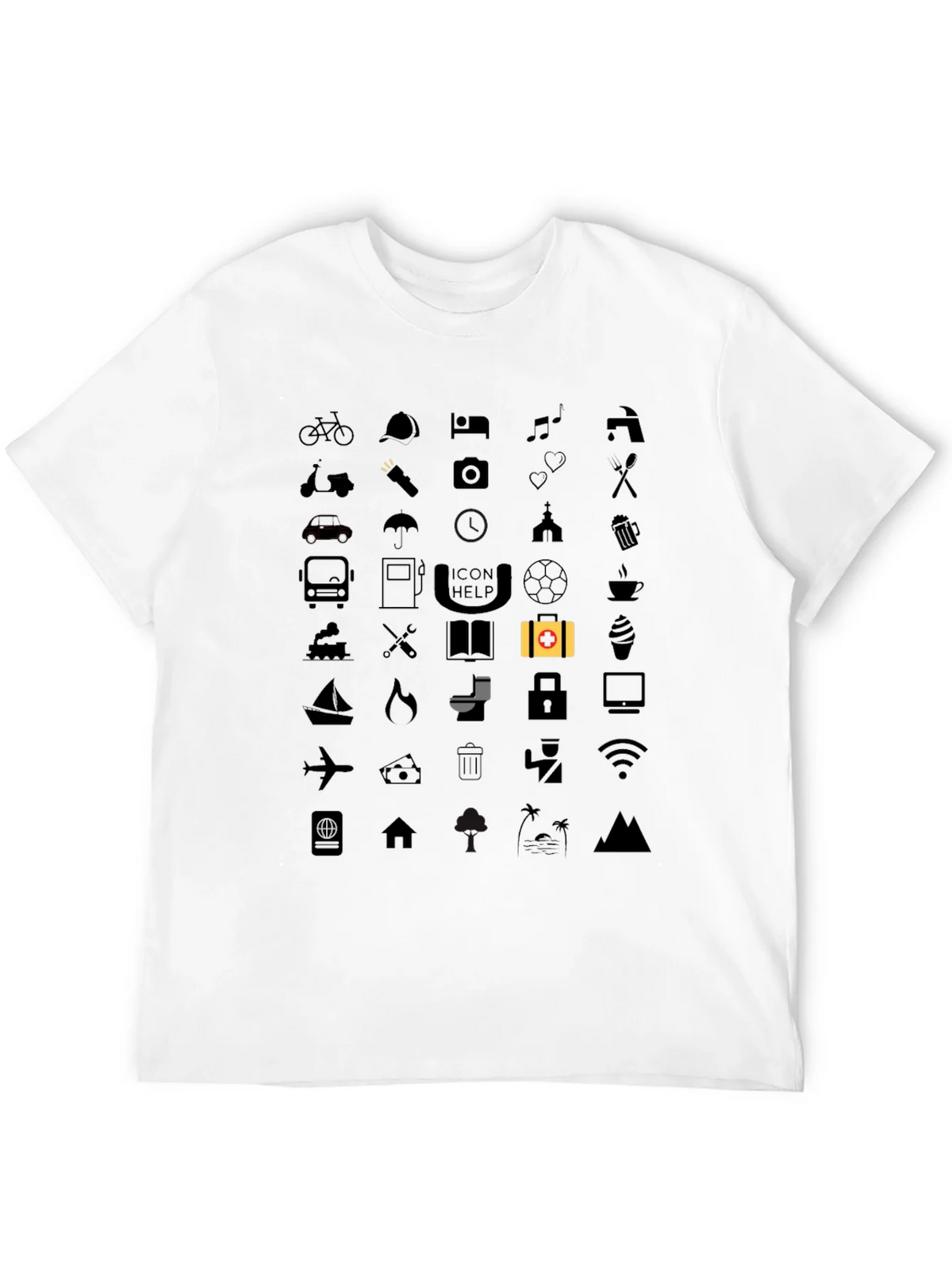 Icon Help T-Shirt - Soft Cotton Tee product image 11