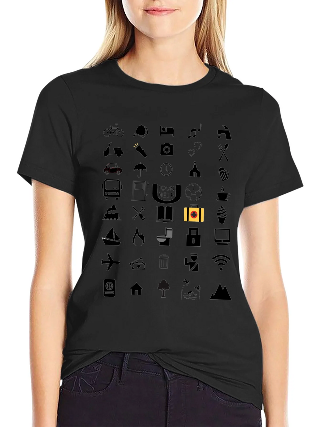 Icon Help T-Shirt - Soft Cotton Tee product image 2
