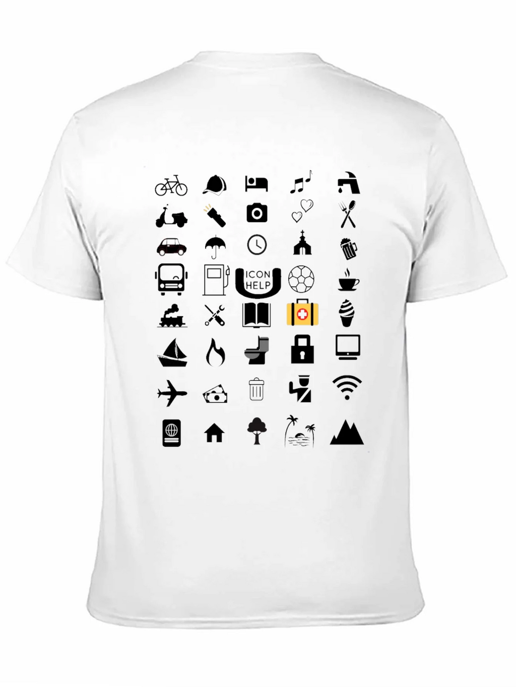 Icon Help T-Shirt - Soft Cotton Tee product image 10