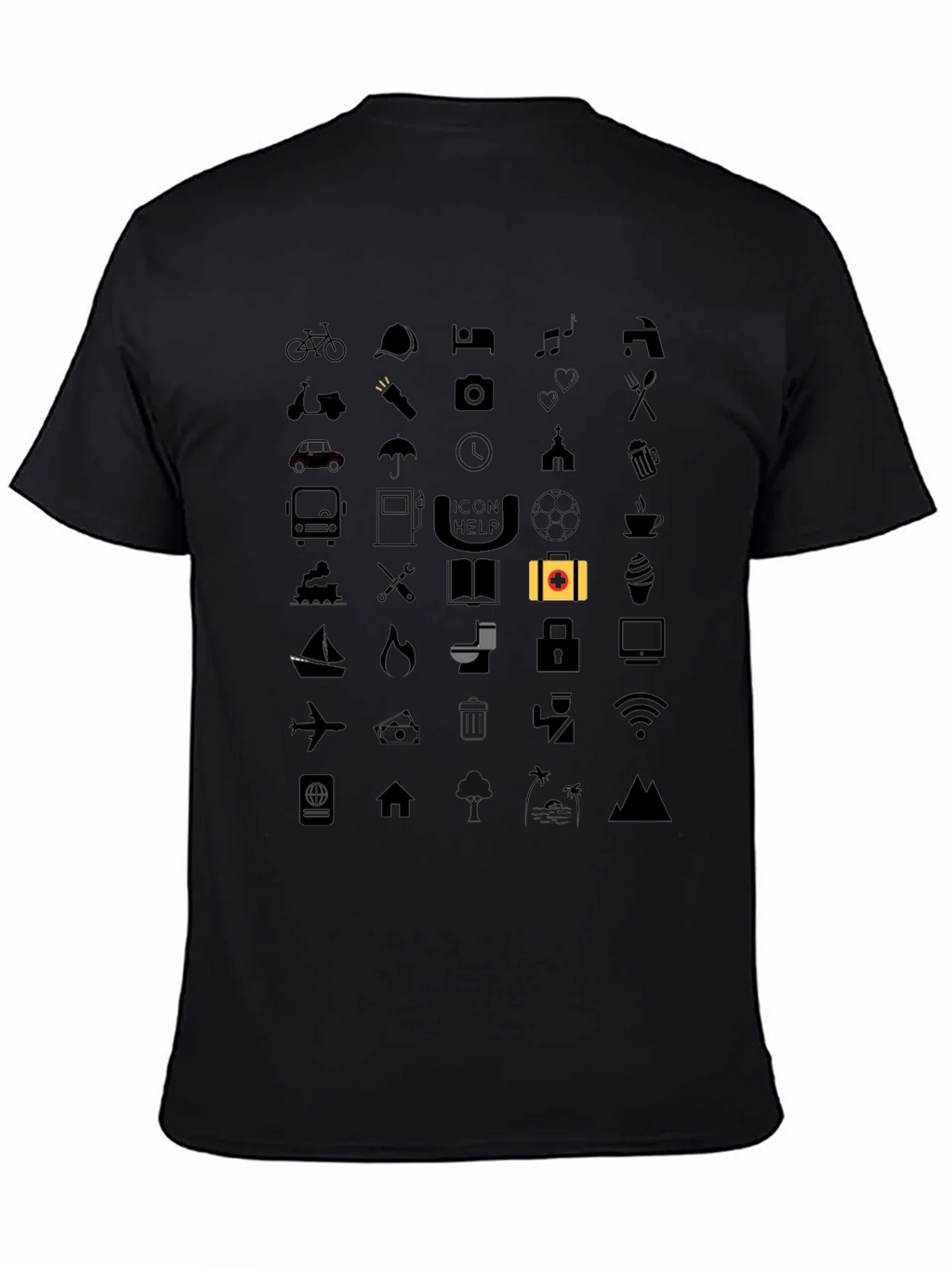 Icon Help T-Shirt - Soft Cotton Tee product image 4