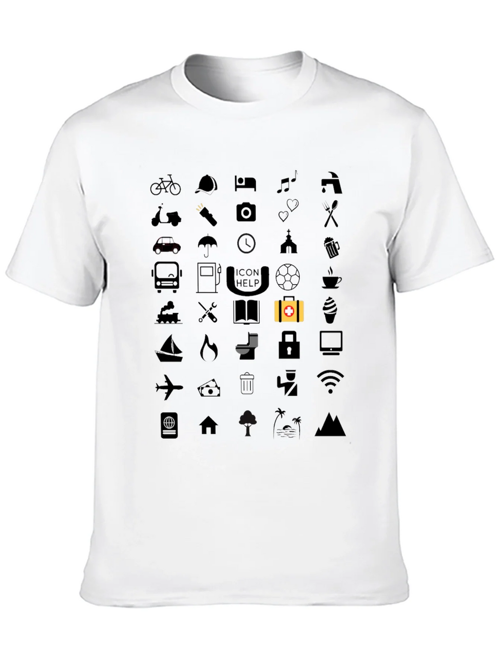 Icon Help T-Shirt - Soft Cotton Tee product image 9
