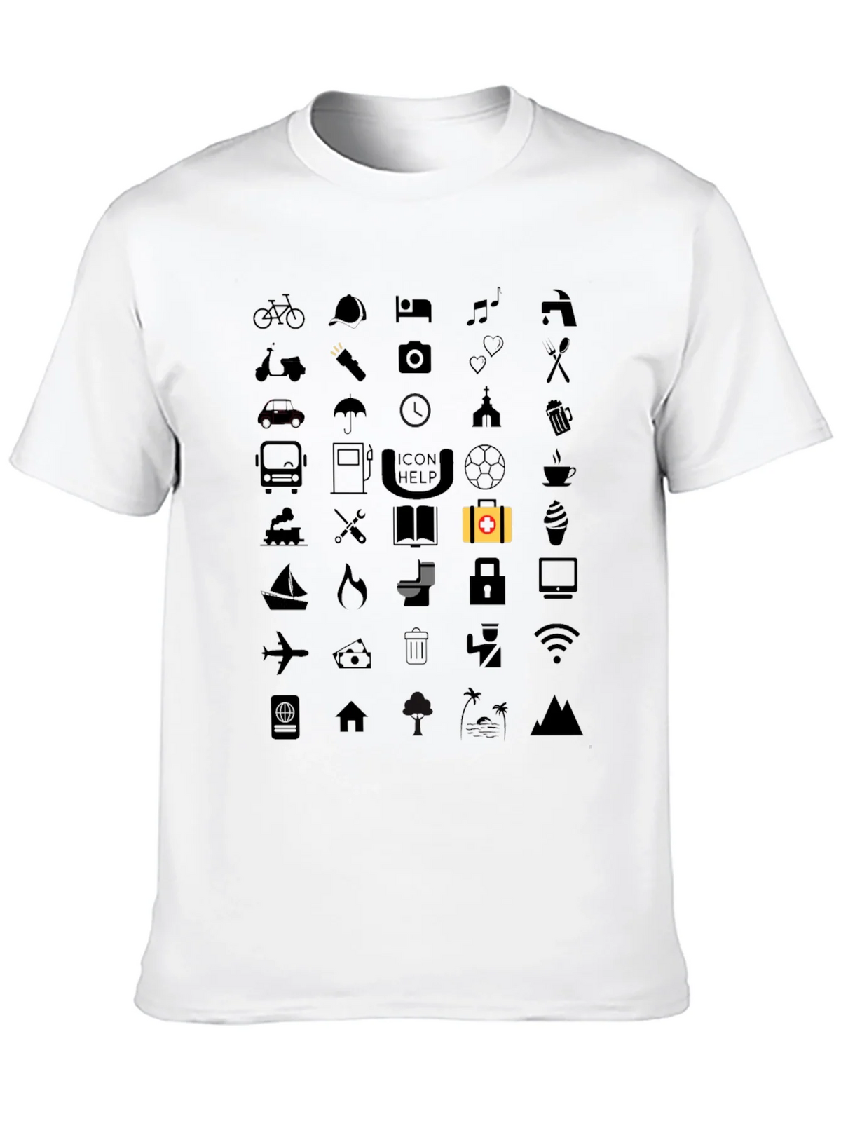 Icon Help T-Shirt - Soft Cotton Tee product image 9