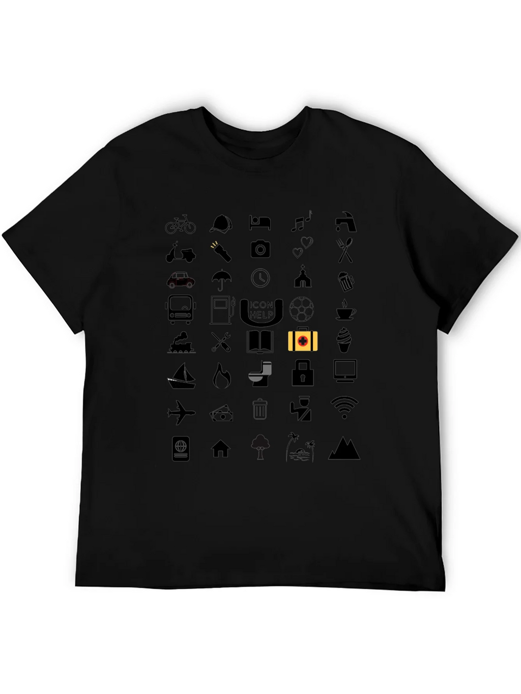 Icon Help T-Shirt - Soft Cotton Tee product image 5