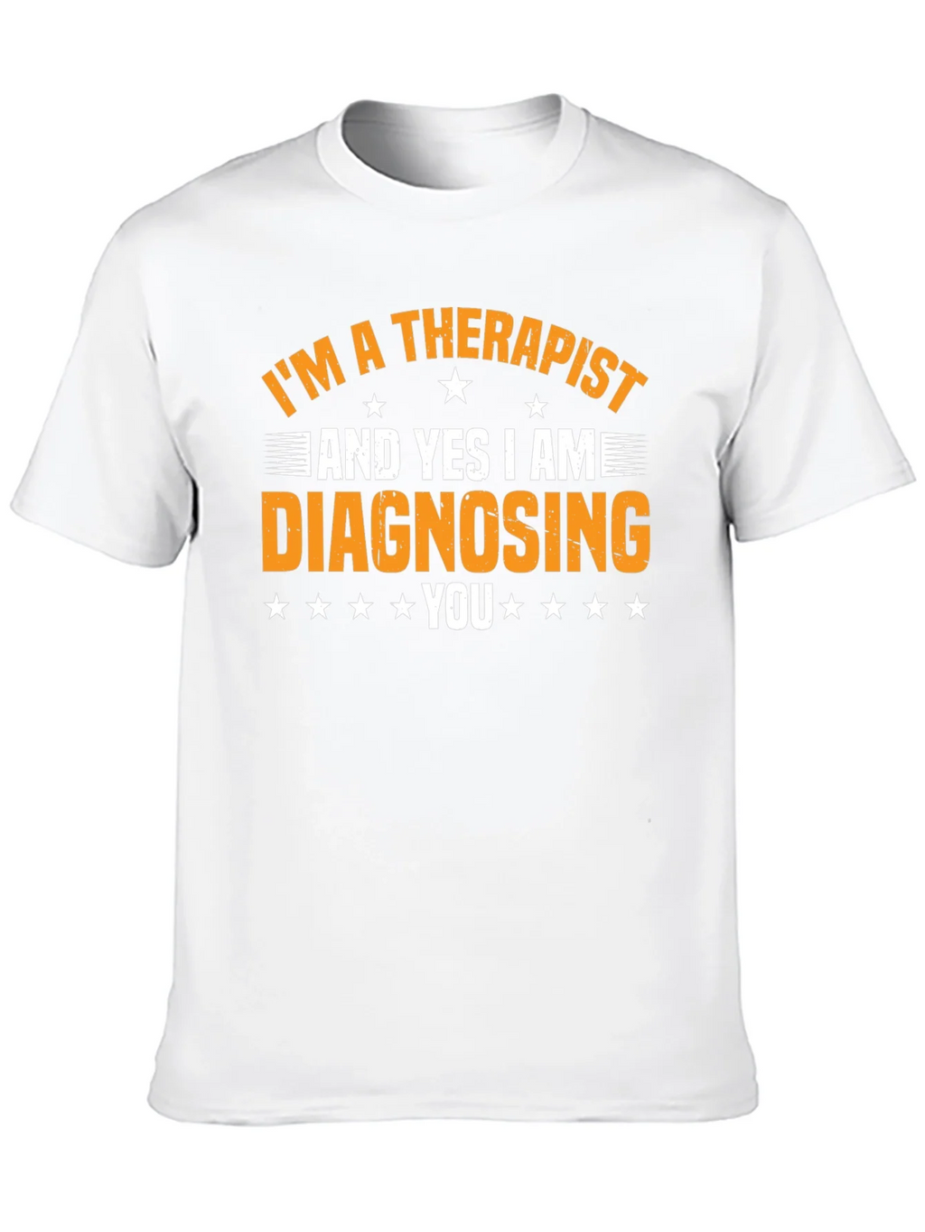 Therapist Diagnosing Funny Graphic Tee product image 9