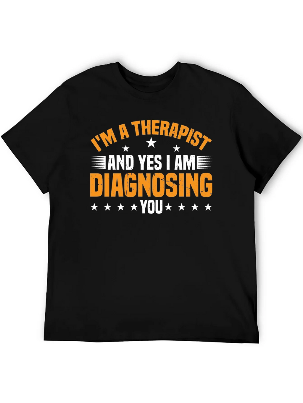 Therapist Diagnosing Funny Graphic Tee product image 5