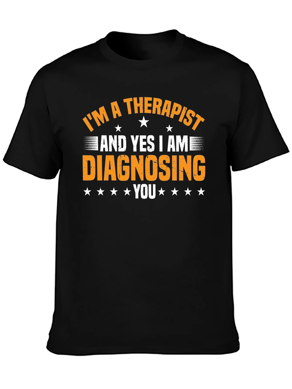 Therapist Diagnosing Funny Graphic Tee product image 3
