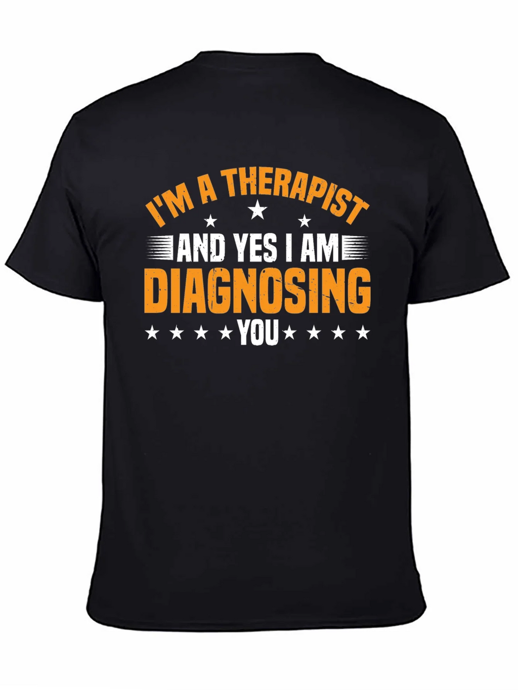 Therapist Diagnosing Funny Graphic Tee product image 4