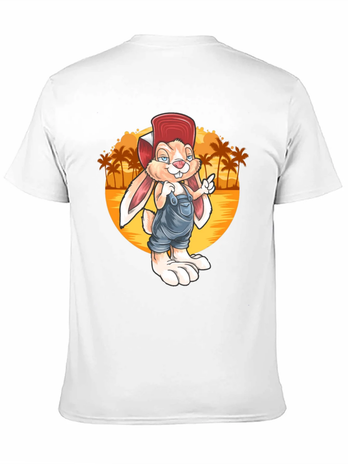 Cartoon Rabbit Graphic Tee - Retro Style product image 10