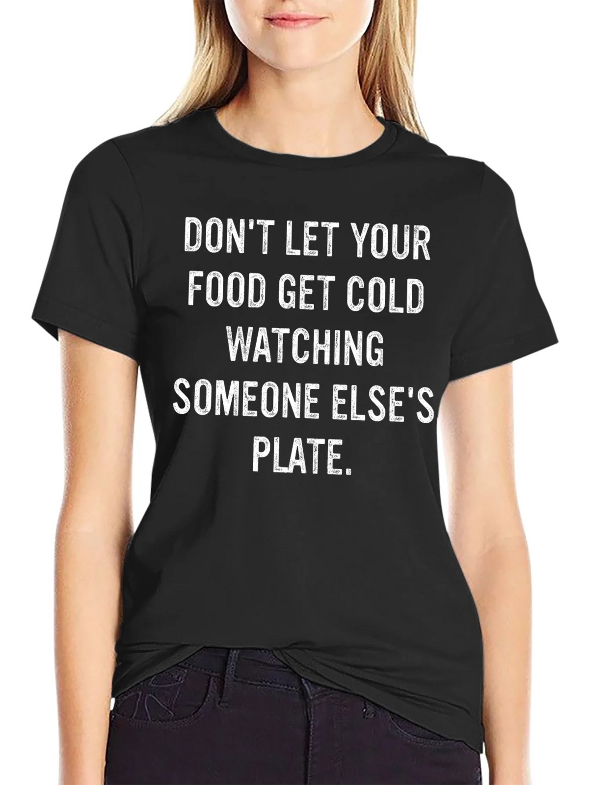 Funny Foodie T-Shirt - Dont Let Food Get Cold product image 2