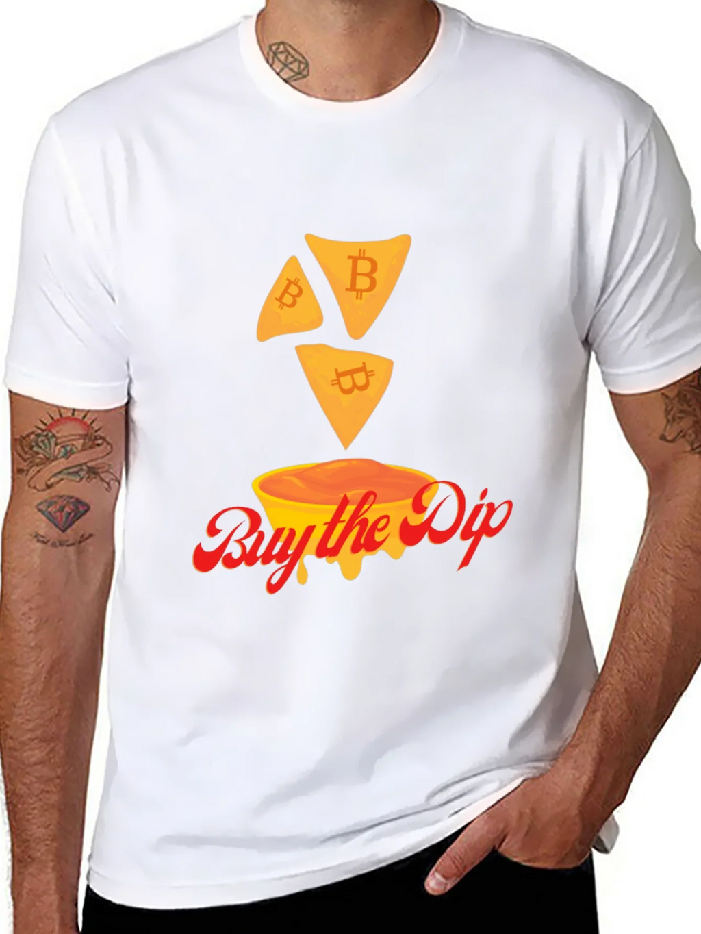 Buy the Dip Bitcoin T-Shirt product image 7