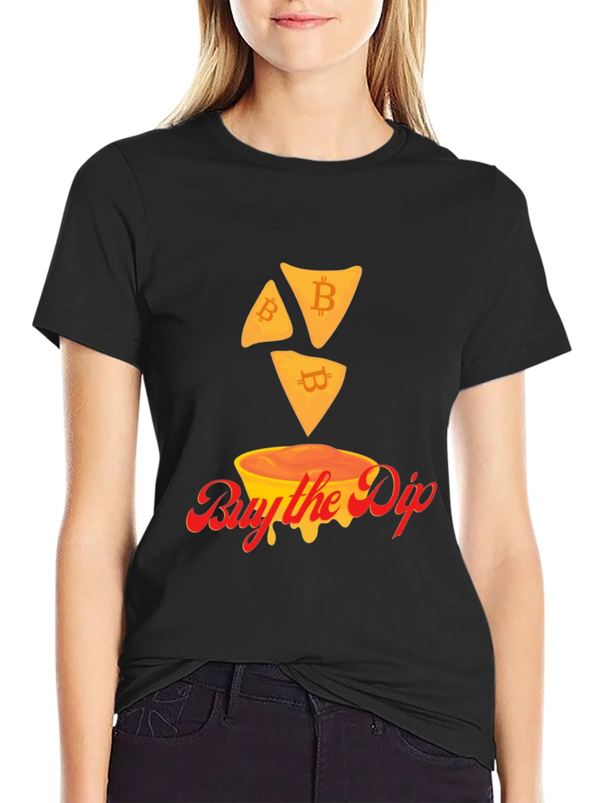 Buy the Dip Bitcoin T-Shirt product image 2