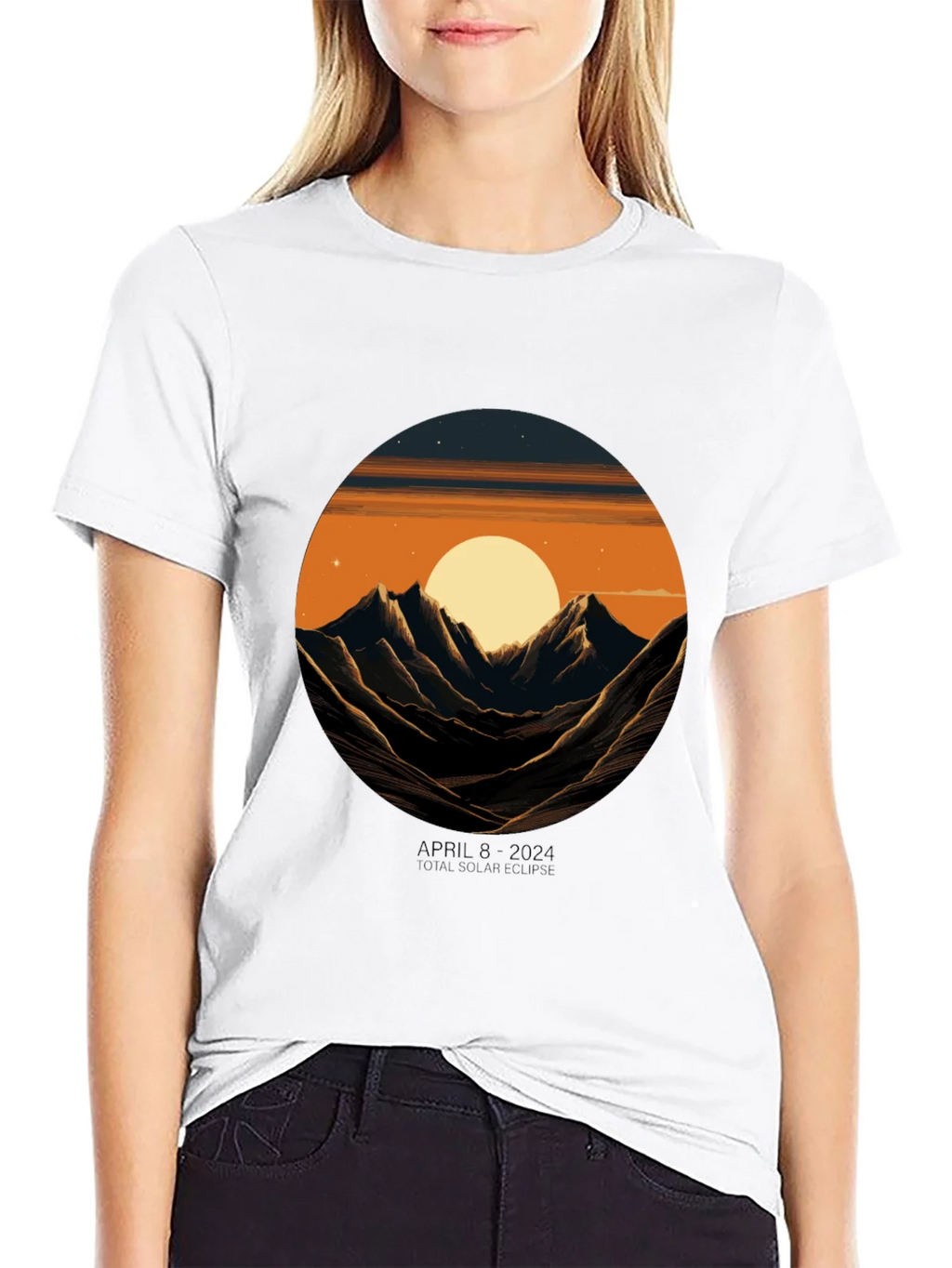 April 8 2024 Solar Eclipse T-Shirt product image 8