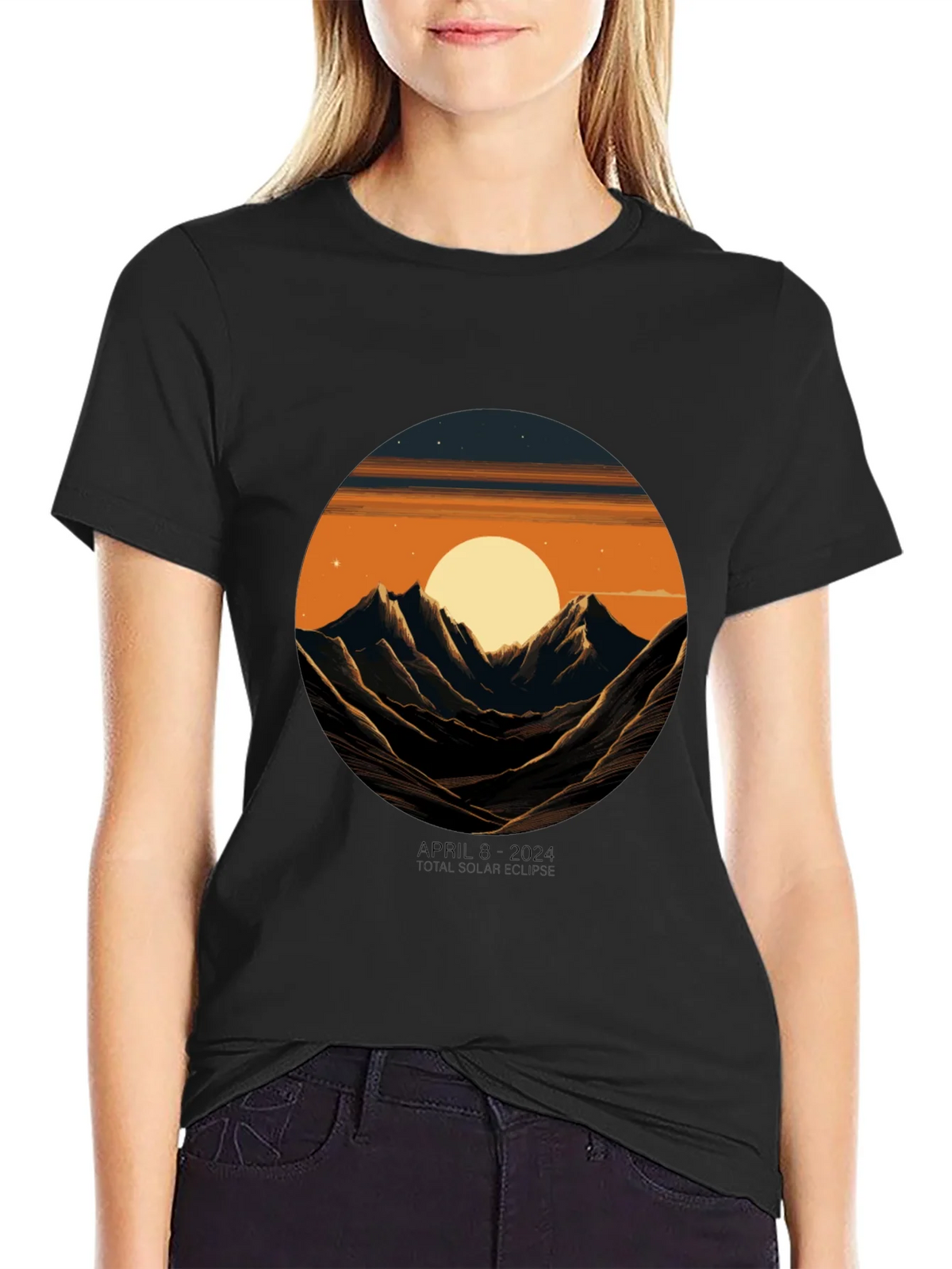 April 8 2024 Solar Eclipse T-Shirt product image 2