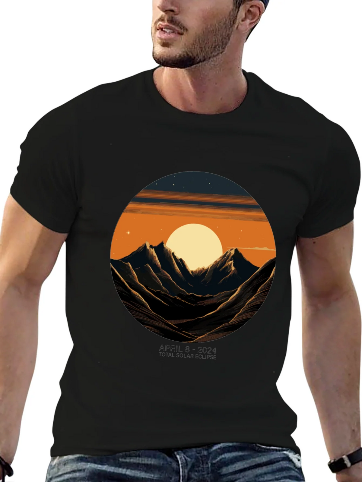 April 8 2024 Solar Eclipse T-Shirt product image 6