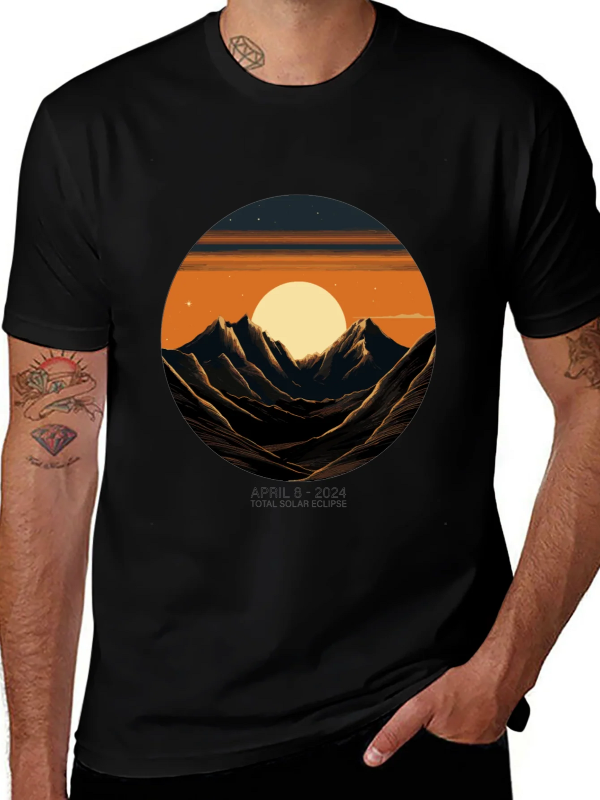 April 8 2024 Solar Eclipse T-Shirt product image 1
