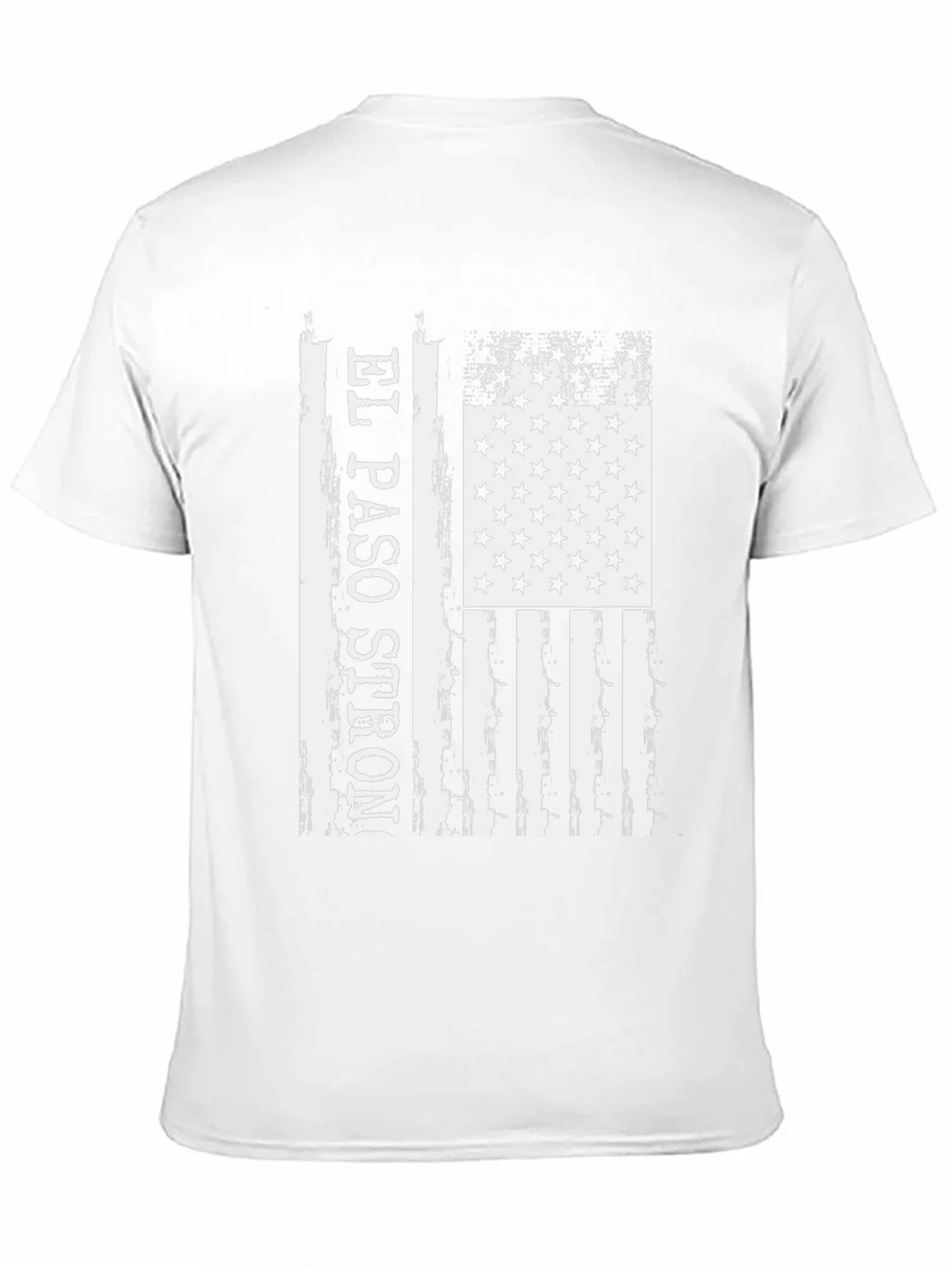 El Paso Strong American Flag Distressed T-Shirt product image 10