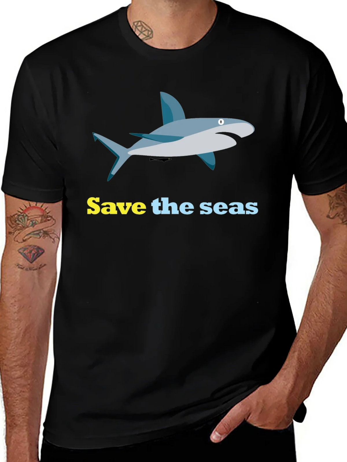 Save the Seas Graphic Tee product image 1