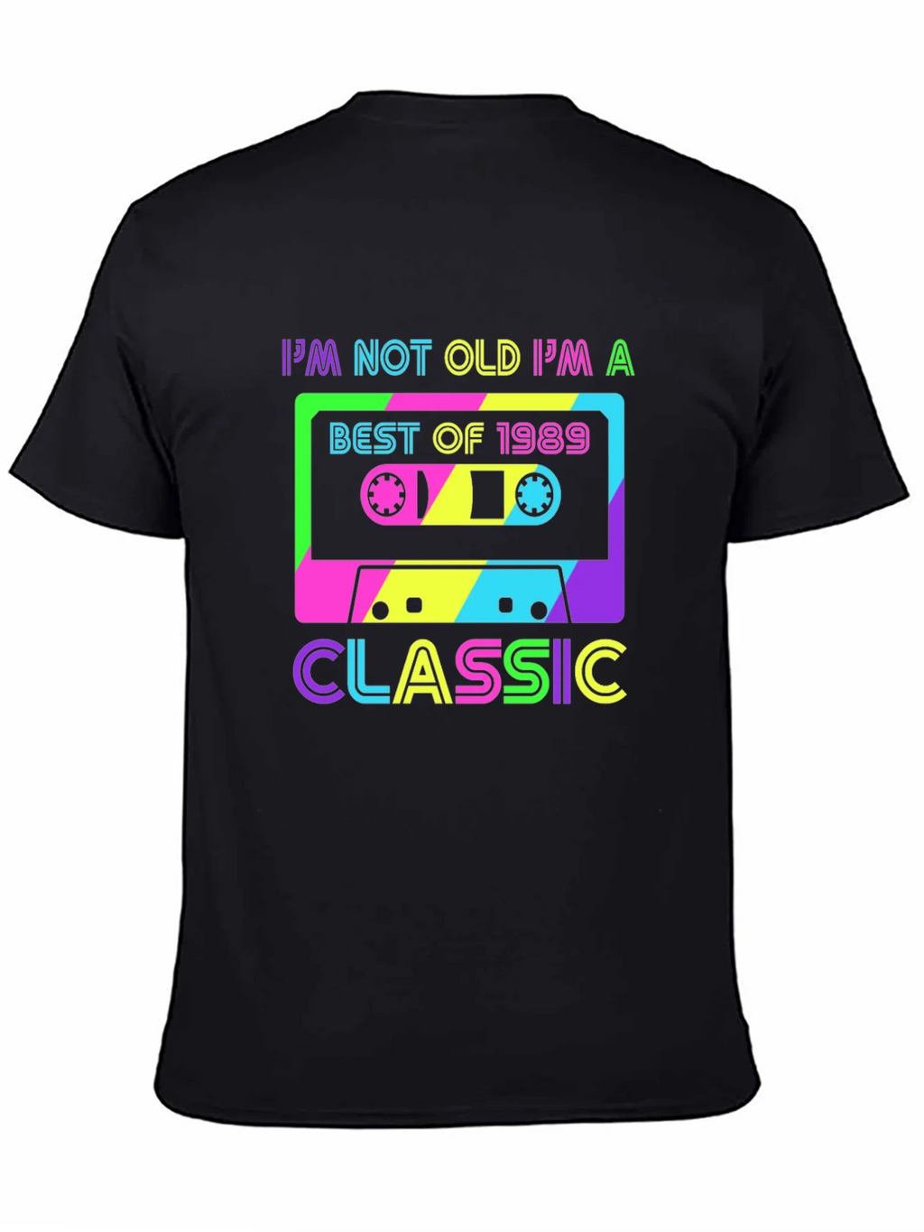 Best of 1989 Classic Cassette T-Shirt product image 4