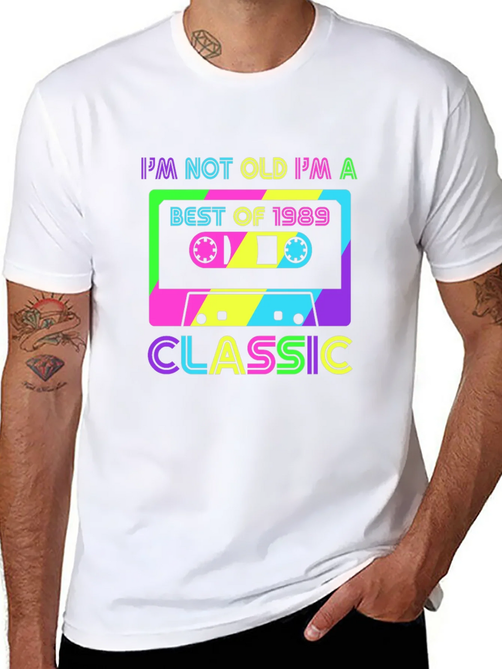 Best of 1989 Classic Cassette T-Shirt product image 7