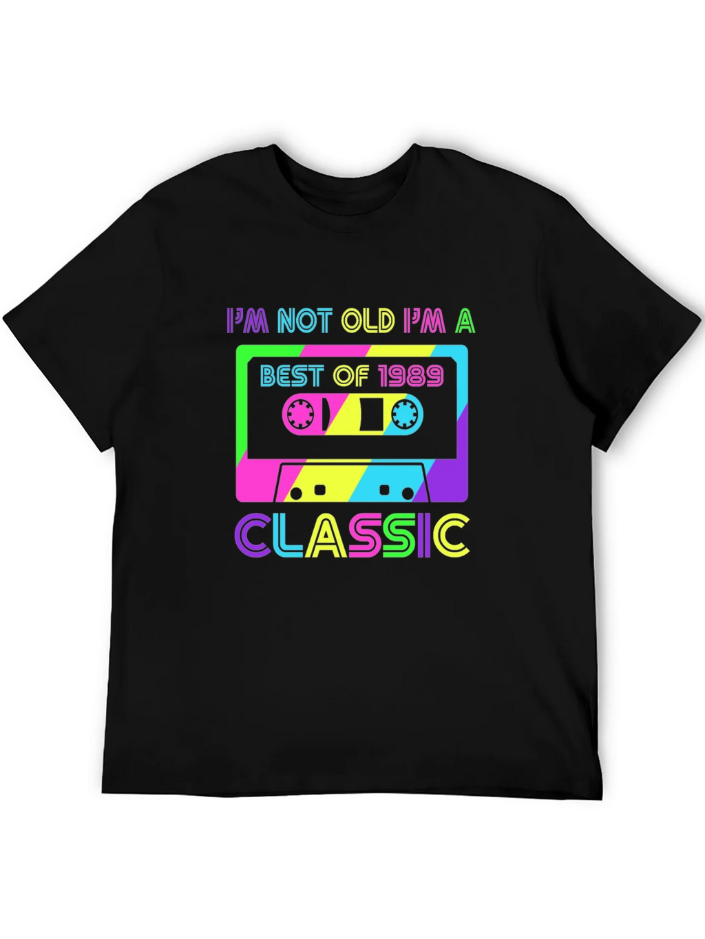 Best of 1989 Classic Cassette T-Shirt product image 5