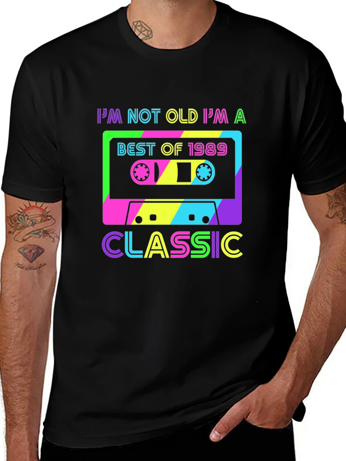 Best of 1989 Classic Cassette T-Shirt product image 1