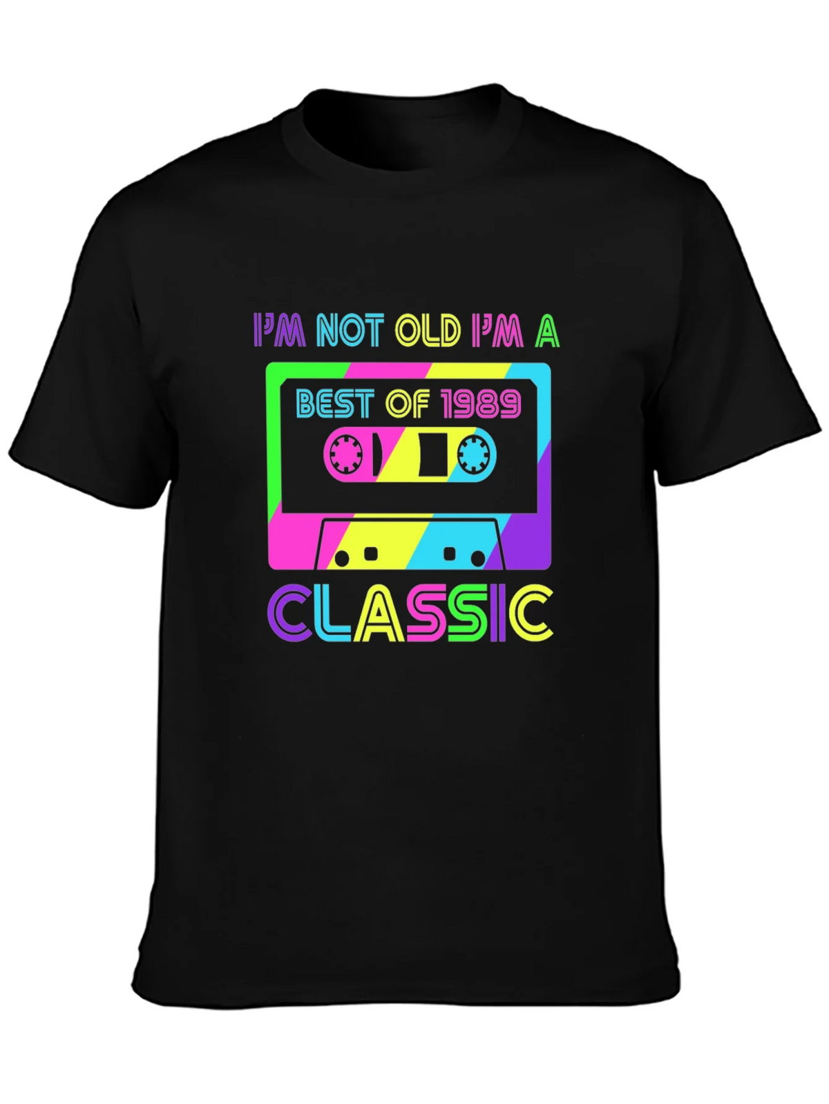 Best of 1989 Classic Cassette T-Shirt product image 3