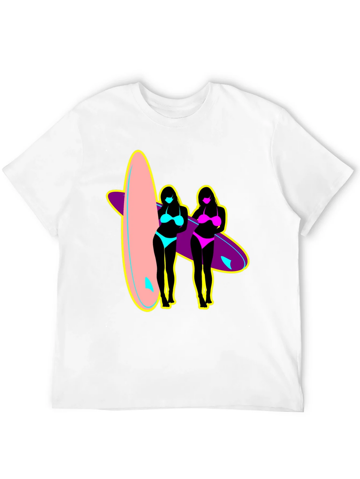 Surf Style Graphic Tee - Retro Summer Vibes product image 11