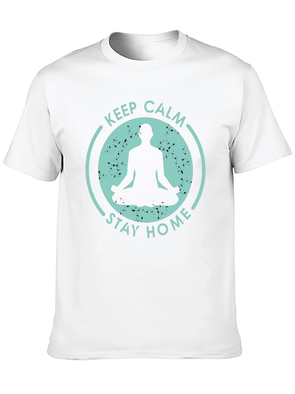 Keep Calm Stay Home T-Shirt - Yoga Meditation Tee product image 7