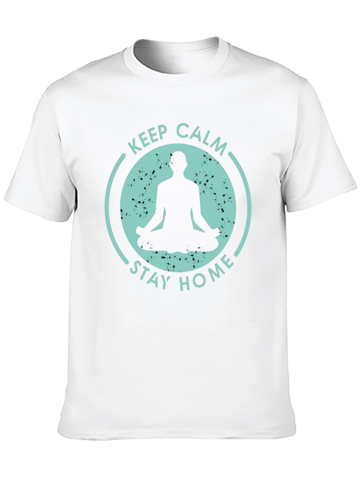Keep Calm Stay Home T-Shirt - Yoga Meditation Tee product image 7