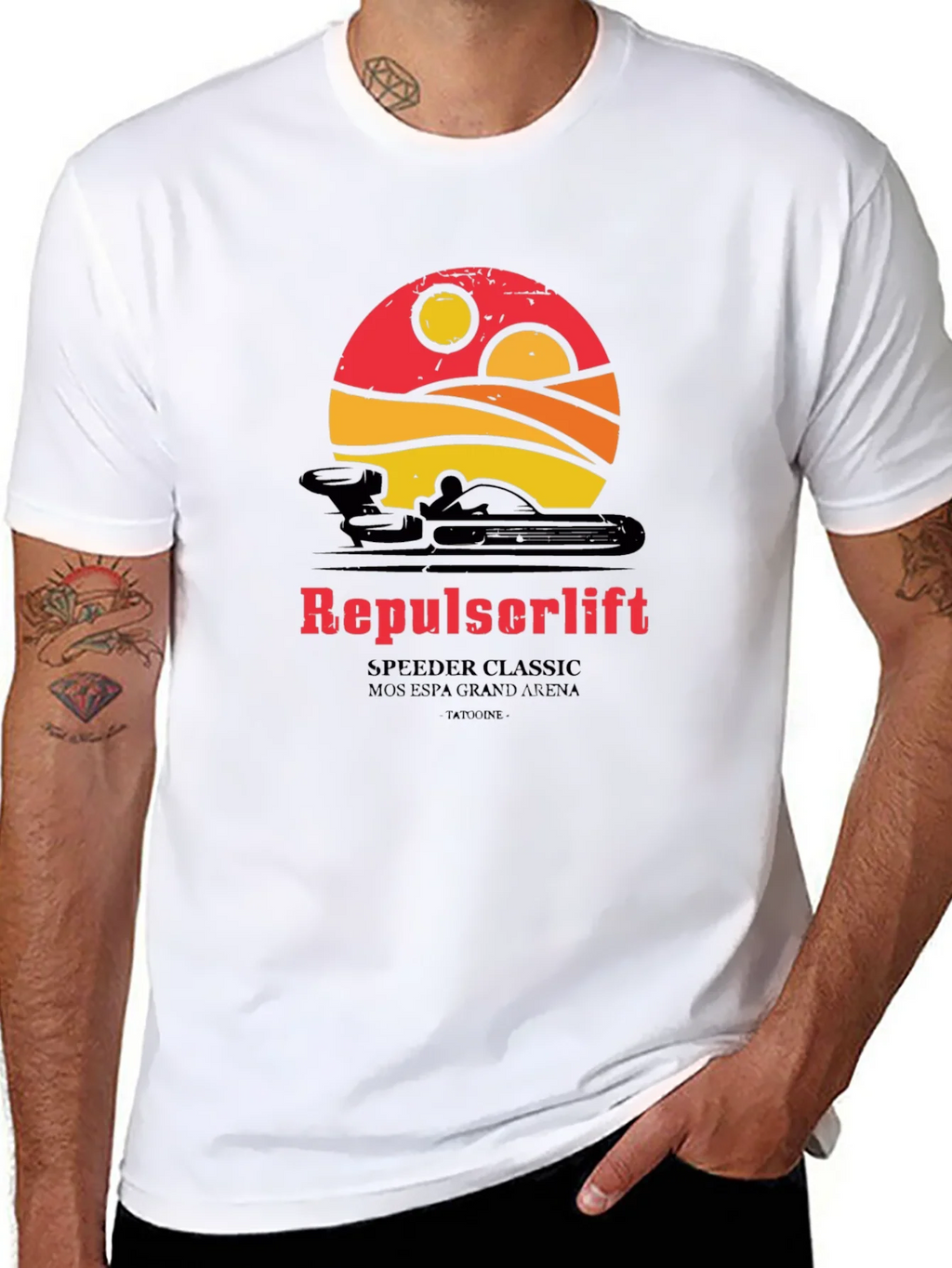 Repulserlift Speeder Classic T-Shirt product image 7