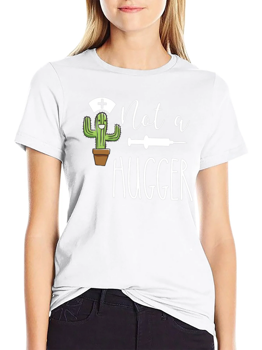 Not a Hugger Novelty T-Shirt product image 8