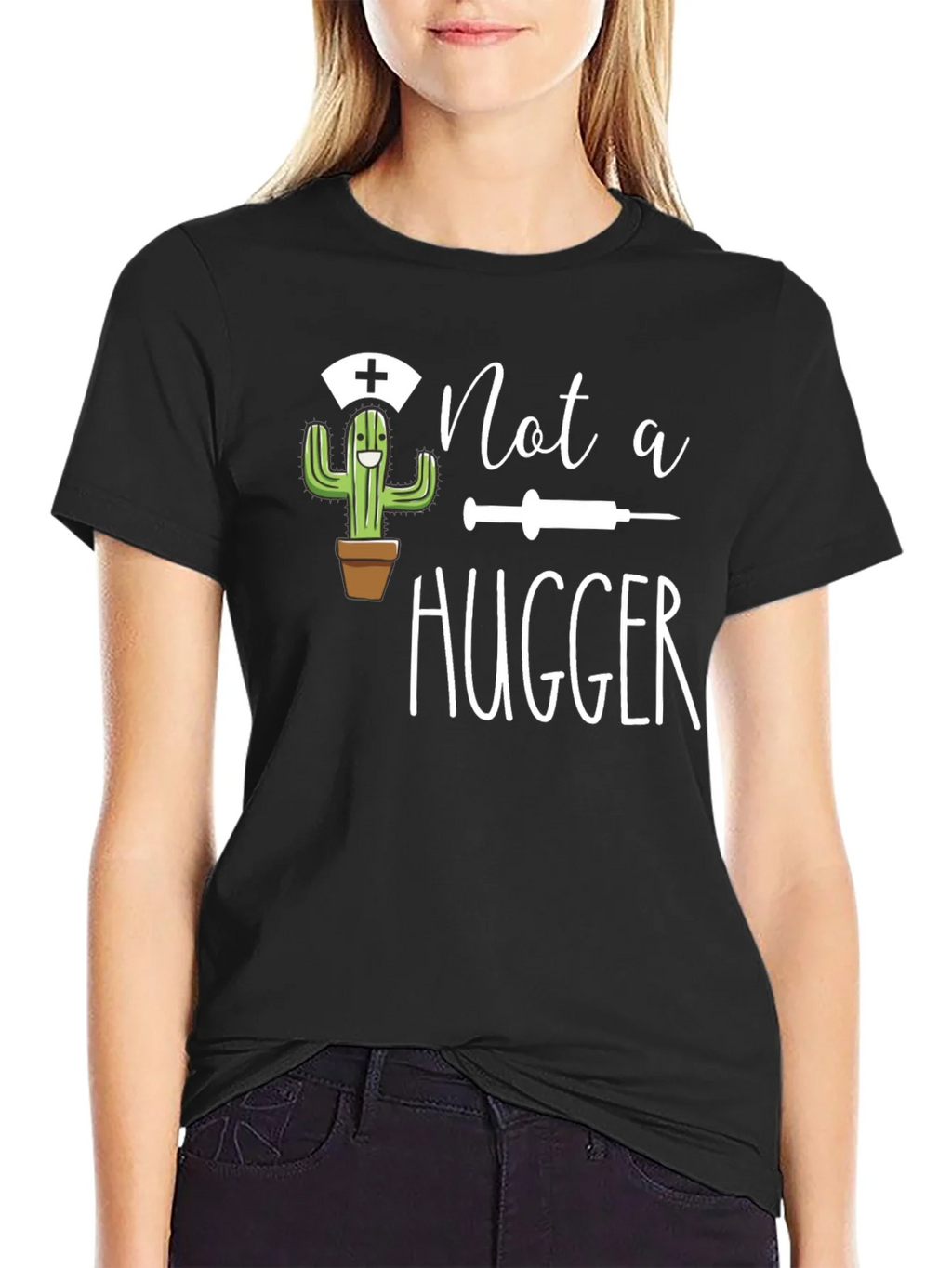 Not a Hugger Novelty T-Shirt product image 2