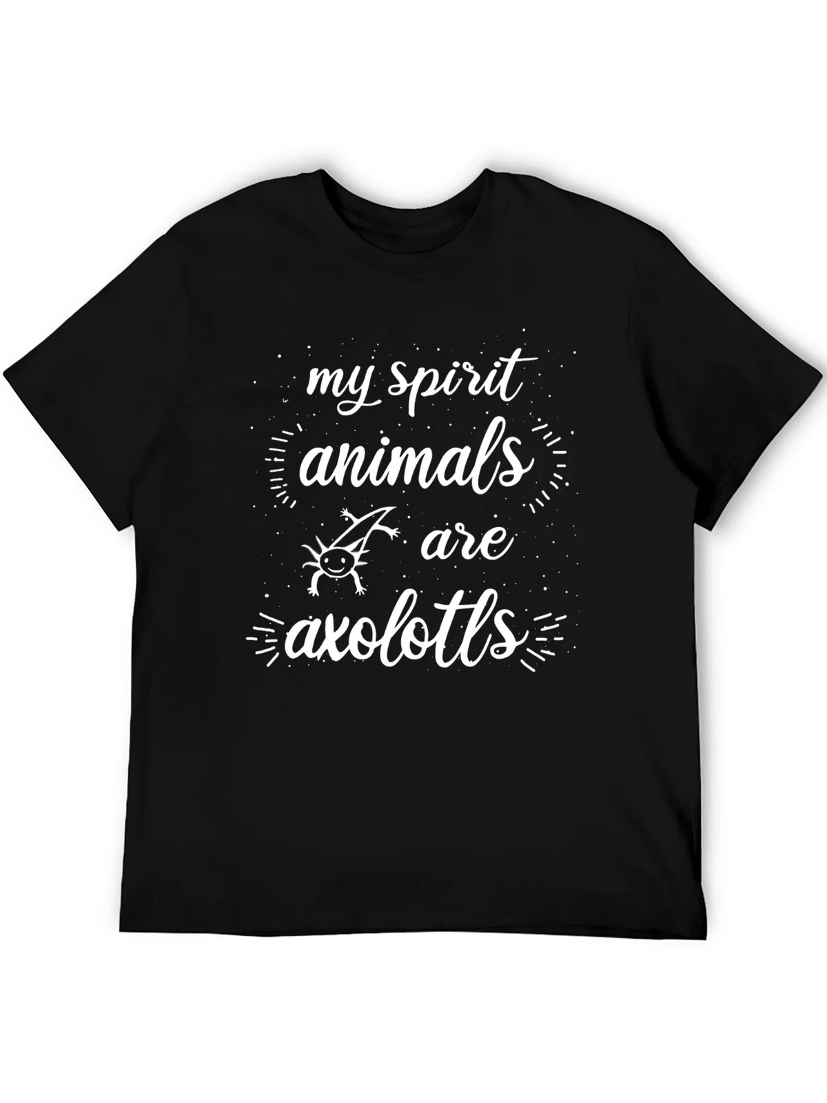 Axolotl Spirit Animal Graphic Tee - Unisex product image 5