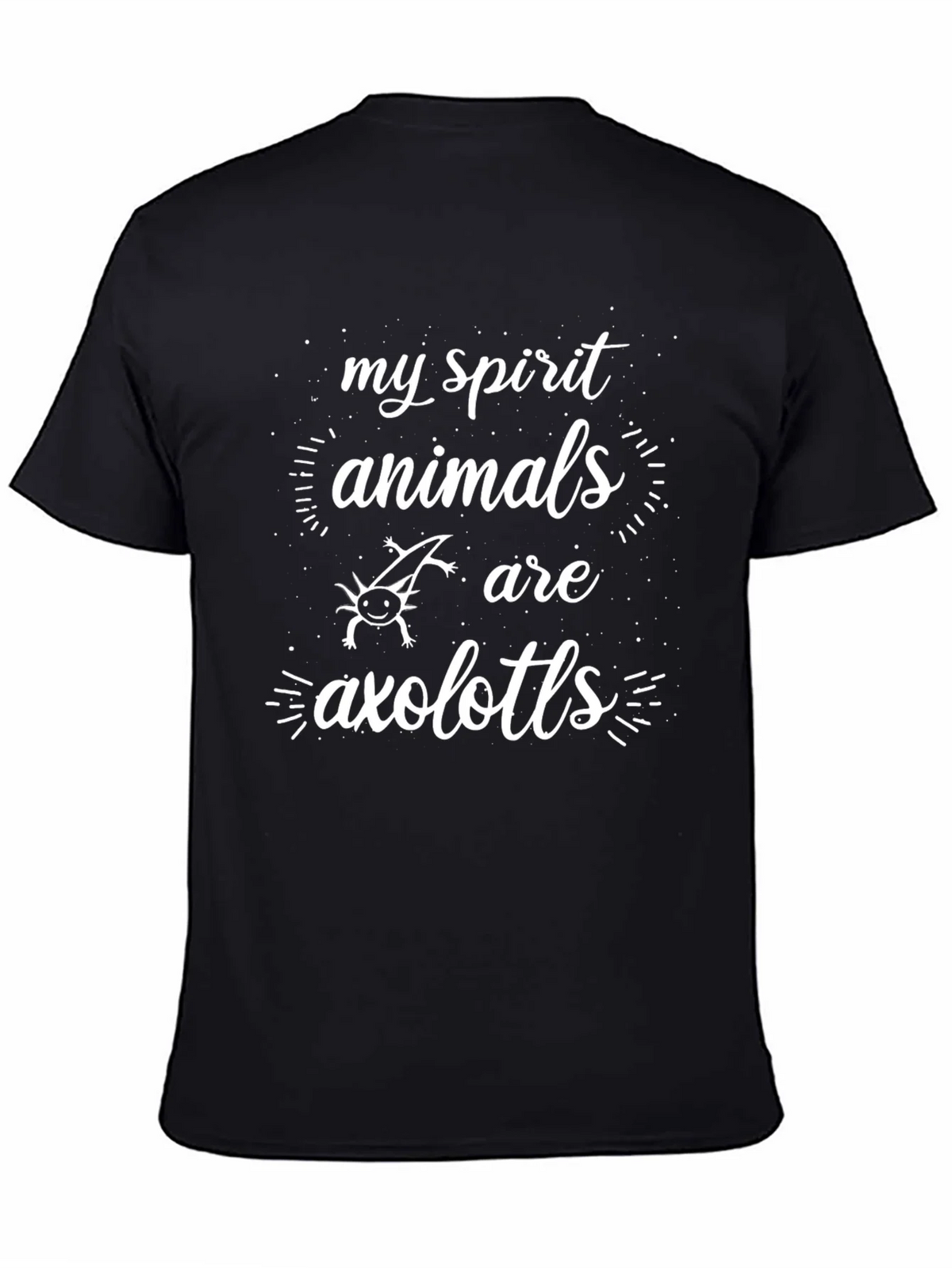 Axolotl Spirit Animal Graphic Tee - Unisex product image 4