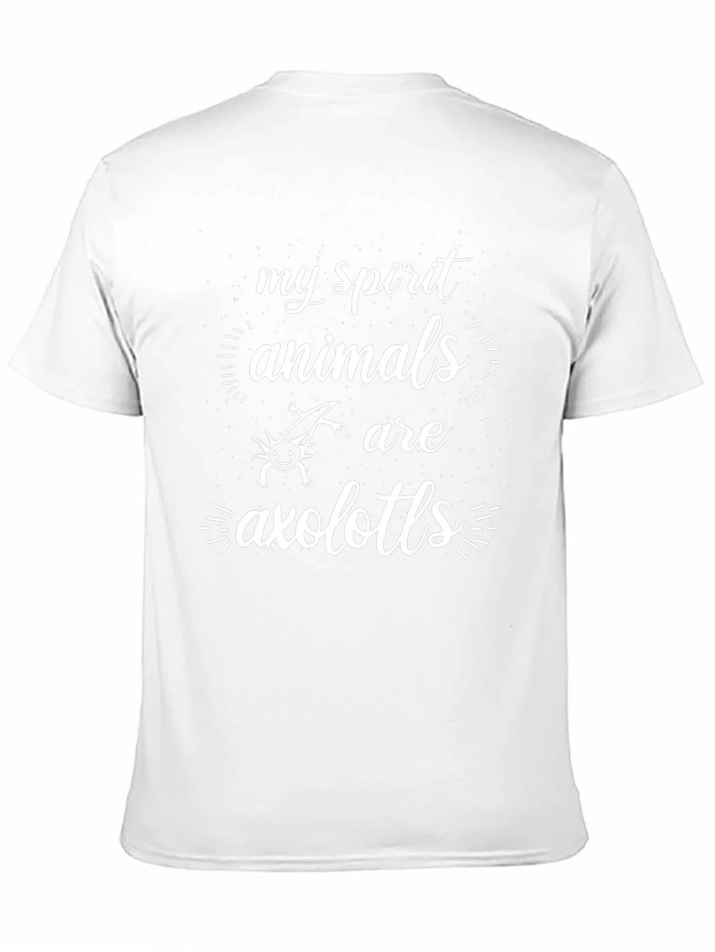 Axolotl Spirit Animal Graphic Tee - Unisex product image 10