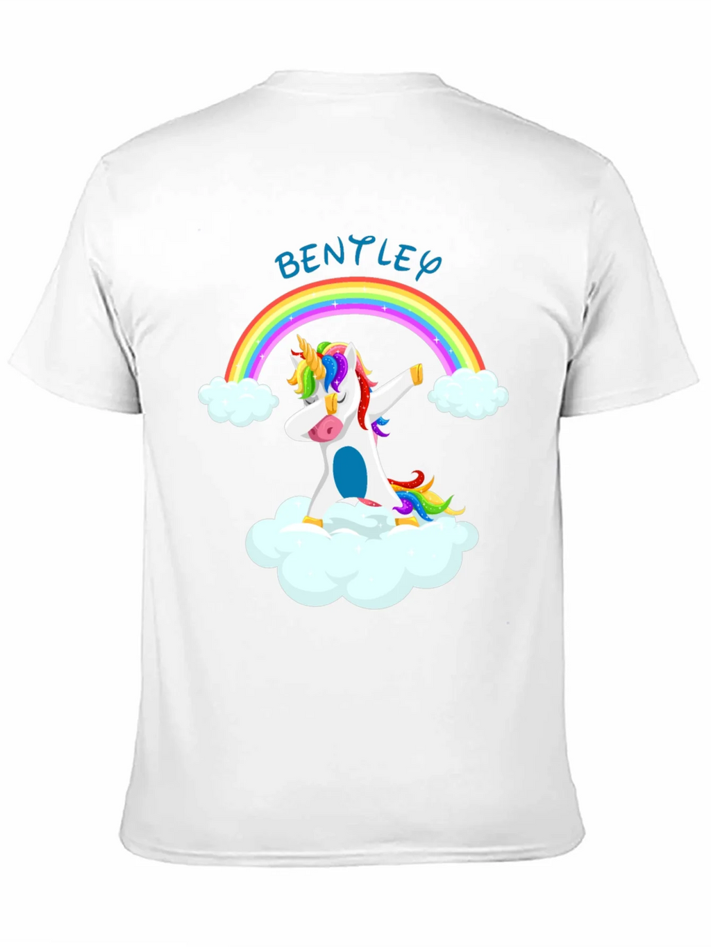 Unicorn Dabbing on Cloud T-Shirt - Bentley product image 10