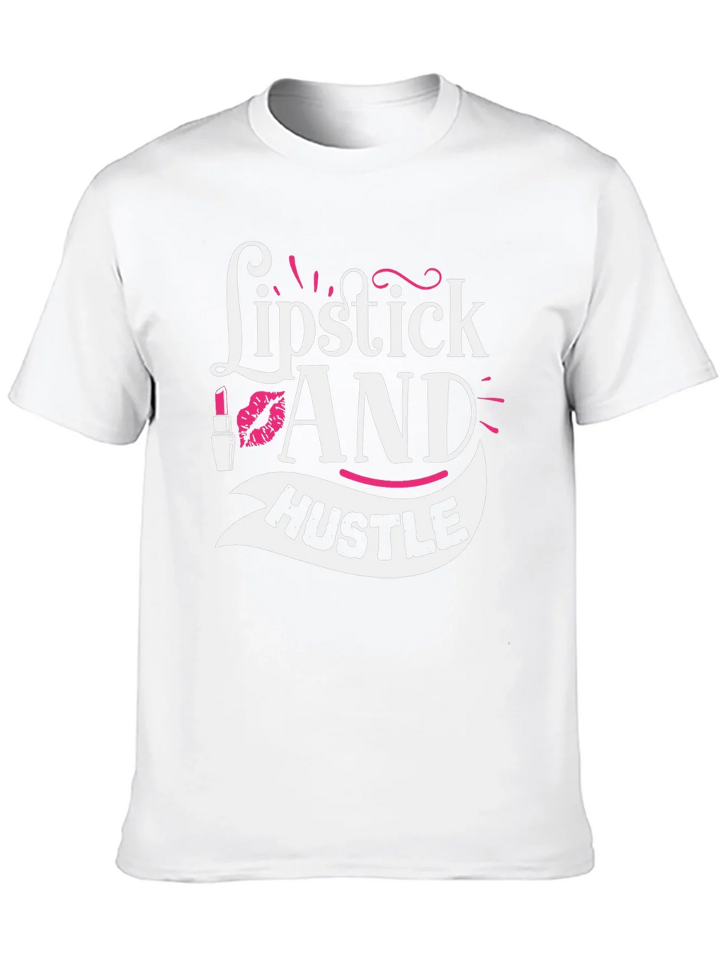 Lipstick and Hustle Graphic Tee - Black product image 9
