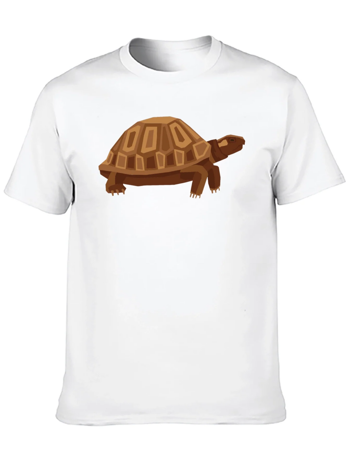 Geometric Turtle Graphic Tee - Casual Black Shirt product image 9