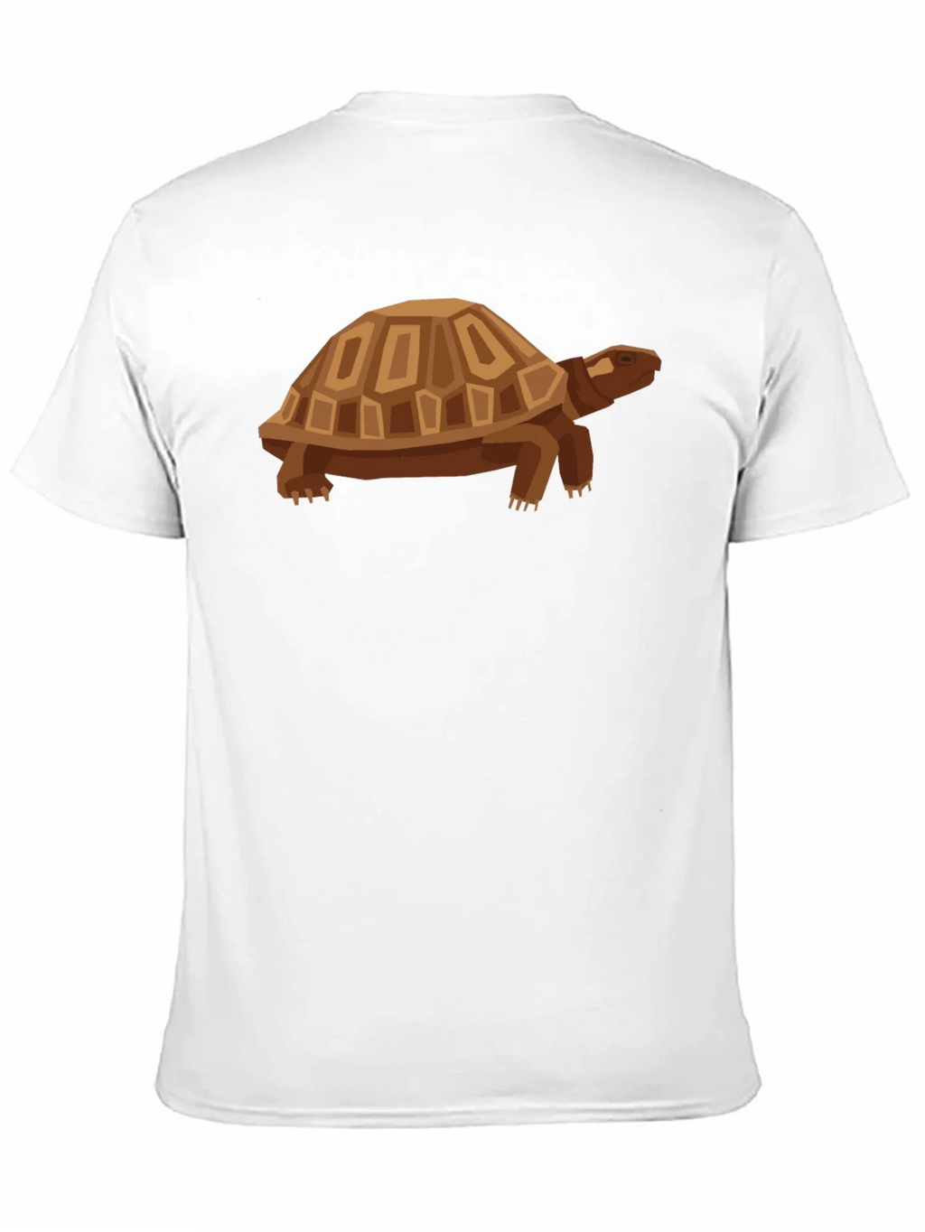 Geometric Turtle Graphic Tee - Casual Black Shirt product image 10