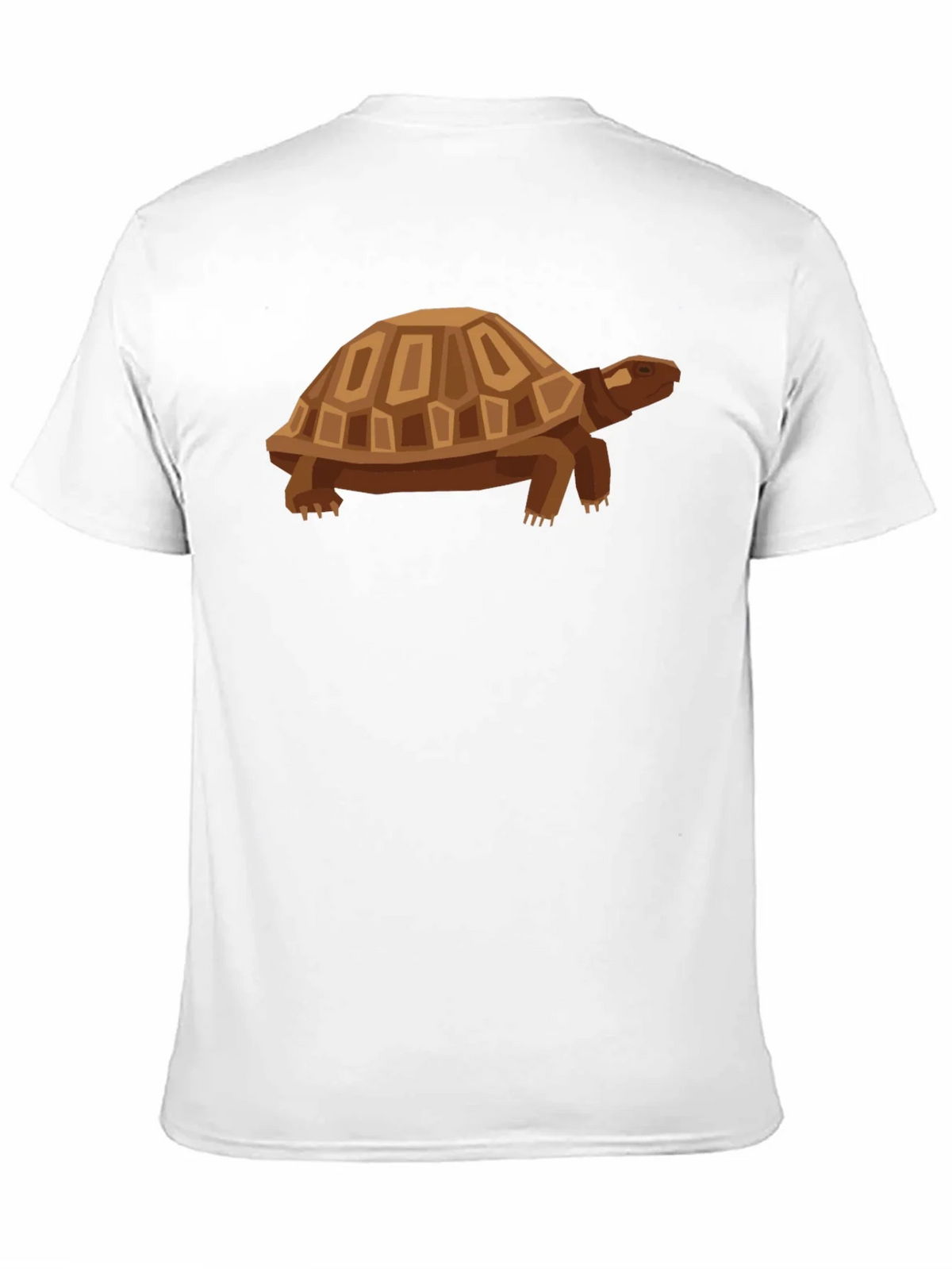 Geometric Turtle Graphic Tee - Casual Black Shirt product image 10