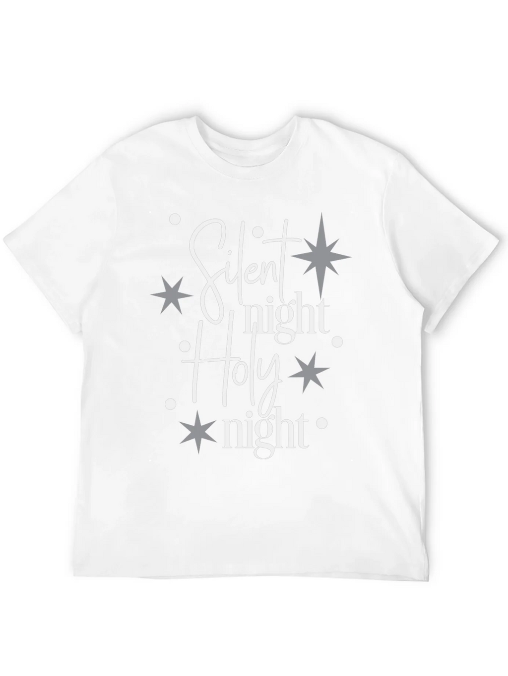 Silent Night Holy Graphic Tee product image 11